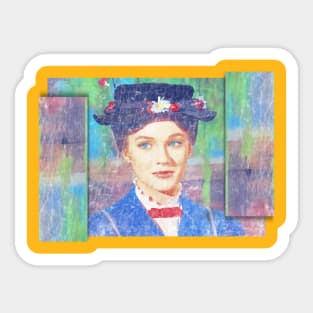 mary popers Sticker